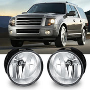 OKSIWA Led Fog Lights Compatible with Ford Expedition 2008 2009 2010 2011 2012 2013 2014 Upgrade and Modified 1 Pair Led Fog Lamp, Fog Light Assembly