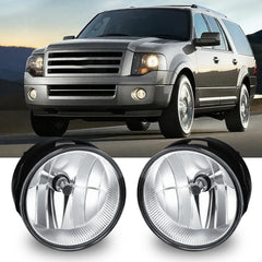 OKSIWA Led Fog Lights Compatible with Ford Expedition 2008 2009 2010 2011 2012 2013 2014 Upgrade and Modified 1 Pair Led Fog Lamp, Fog Light Assembly-1