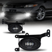 OKSIWA LED Fog Lights for 2006 2007 2008 Honda Civic Coupe 2DR,Front Bumper Driving Light kit,Fog Lamp Assembly Replacement with Switch,Wiring Harness,Plug and Play