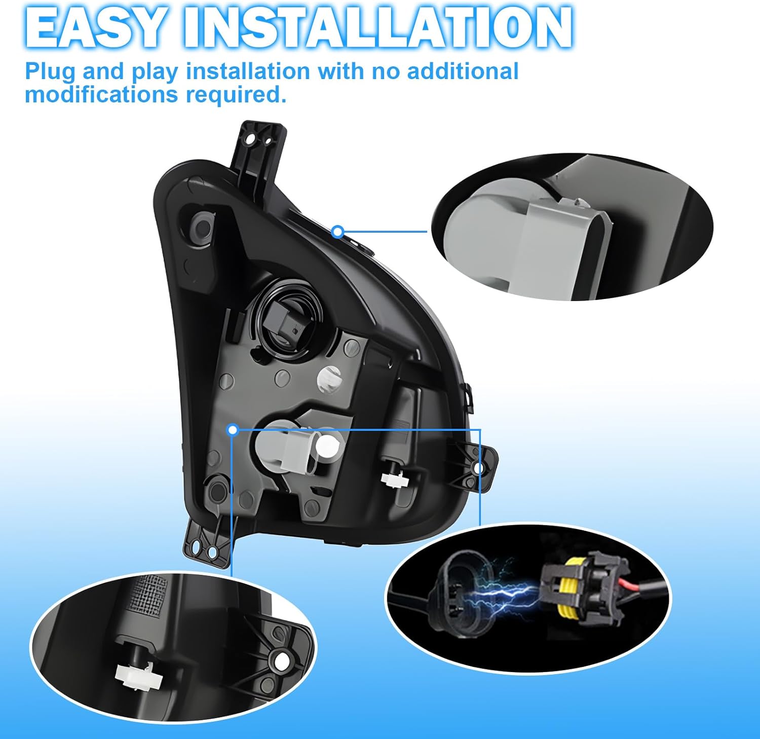 DOT Approved Halogen Fog Light for 2018-2021 Chevy Equinox Driver Side OEM Replacement,Plug & Play-5