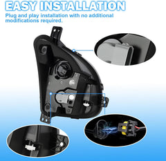 DOT Approved Halogen Fog Light for 2018-2021 Chevy Equinox Driver Side OEM Replacement,Plug & Play-5