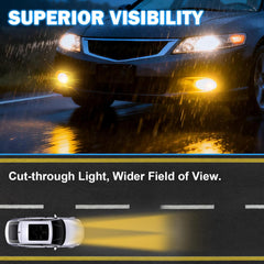 OKSIWA Fog Lights for Honda Accord 2008 2009 2010, Front Bumper Lamps with Switch & Wiring Harness, Easy Installation-2
