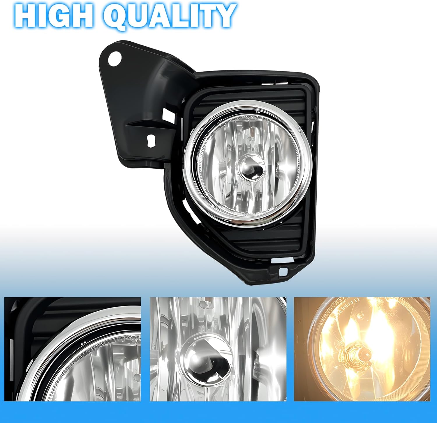 OKSIWA Fog Lights Compatible with 2014-2018 Toyota Hiace Bumper Driving Fog Lamps Assemblies with Switch and Wiring Harness-3