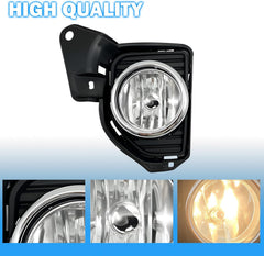 OKSIWA Fog Lights Compatible with 2014-2018 Toyota Hiace Bumper Driving Fog Lamps Assemblies with Switch and Wiring Harness-3