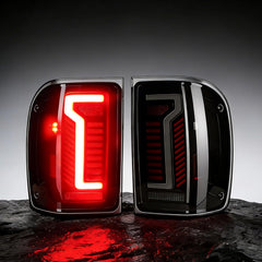 Animated Sequential LED Tail Lights Smoked for 2001-2011 Ford Ranger Plug & Play-1