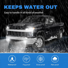 DOT Compliant Animated Sequential LED Fog Lights with DRL for 2019-2023 Chevy Silverado Clear Lens Plug & Play-8