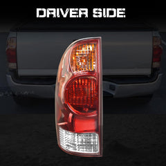OKSIWA Tail Light Housing for 2005-2015 Toyota Tacoma, Driver Side Rear Tail Light Replacement - Left Tail Lamp-4
