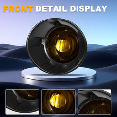 DOT Compliant Yellow LED Fog Lights for 2010-2013 Chevy Camaro Plug & Play-2