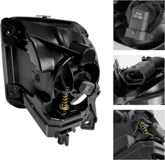 OKSIWA Fog Light fit for 2013 2014 2015 2016 2017 2018 Dodge Ram 1500 Pickup 2019 2020 2021 RAM 1500 Classic(Not Fit for Rebel Model) With 9006 12V 35W Halogen Bulbs- Smoked Lens-3