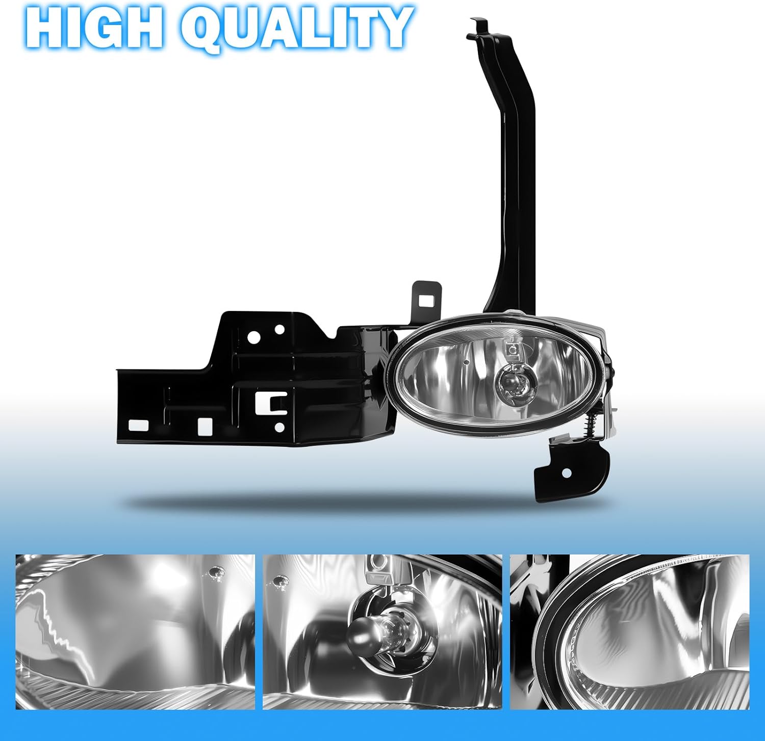 OKSIWA Fog Lights for Honda Accord 2008 2009 2010, Front Bumper Lamps with Switch & Wiring Harness, Easy Installation-4