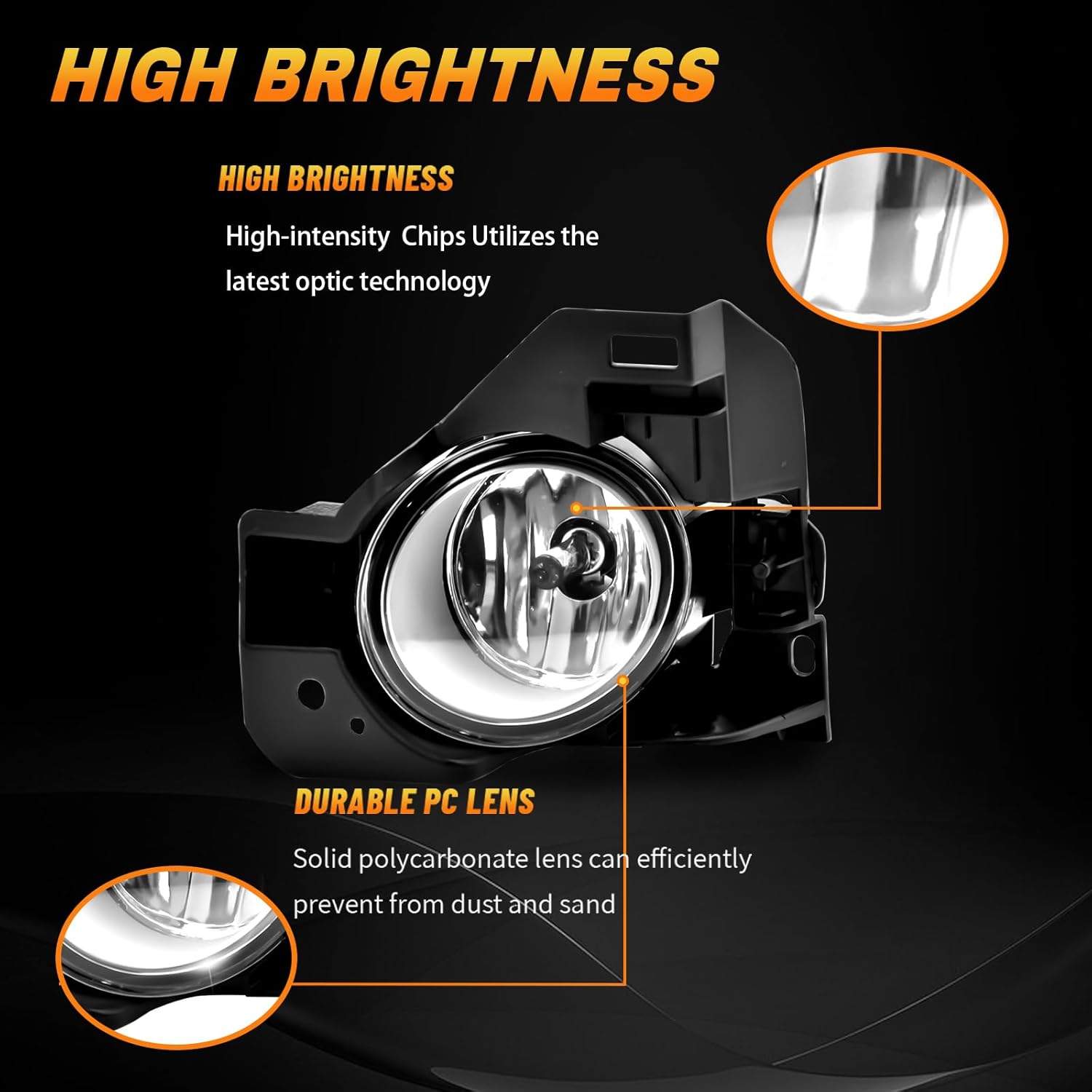 OKSIWA Halogen Fog Lights,Compatible with 2009-2014 Nissan Maxima,Front Bumper Fog Lamp with Switch Wiring Harness Kit, neblineros para autos delantero, faros antiniebla