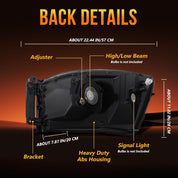 OKSIWA Headlights Assembly for 2006-2008 Dodge Ram 1500, 2006–2009 Dodge Ram 2500 3500, OEM Style Replacement Headlamp Housing, Factory Fit, No Bulbs Included, Durable & Weather-Resistant