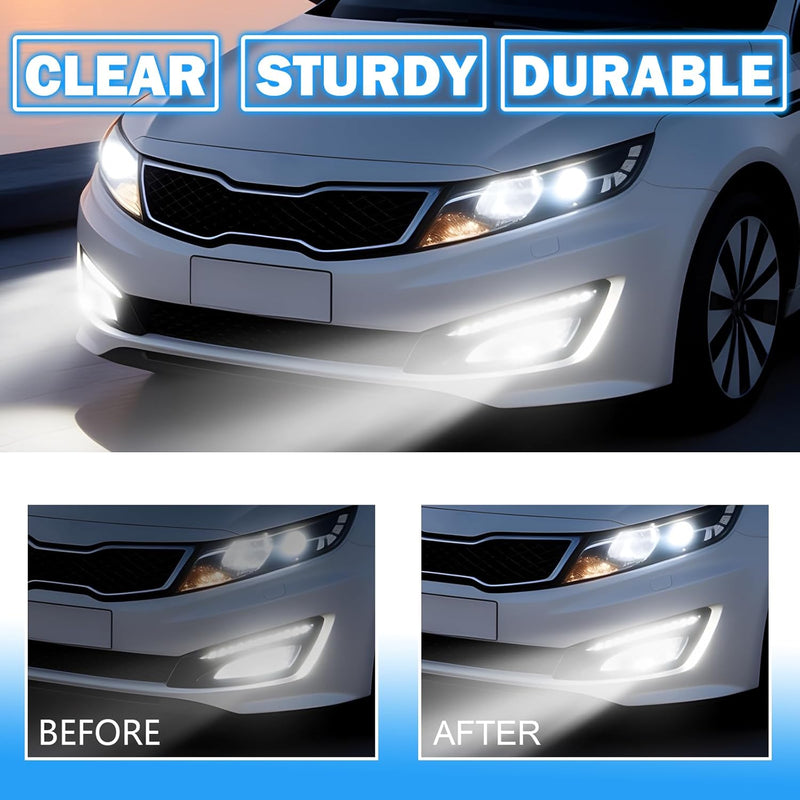 OKSIWA LED Fog Lights Compatible with Optime K5 2011 2012 2013,Fog Lamps Assemblies-4