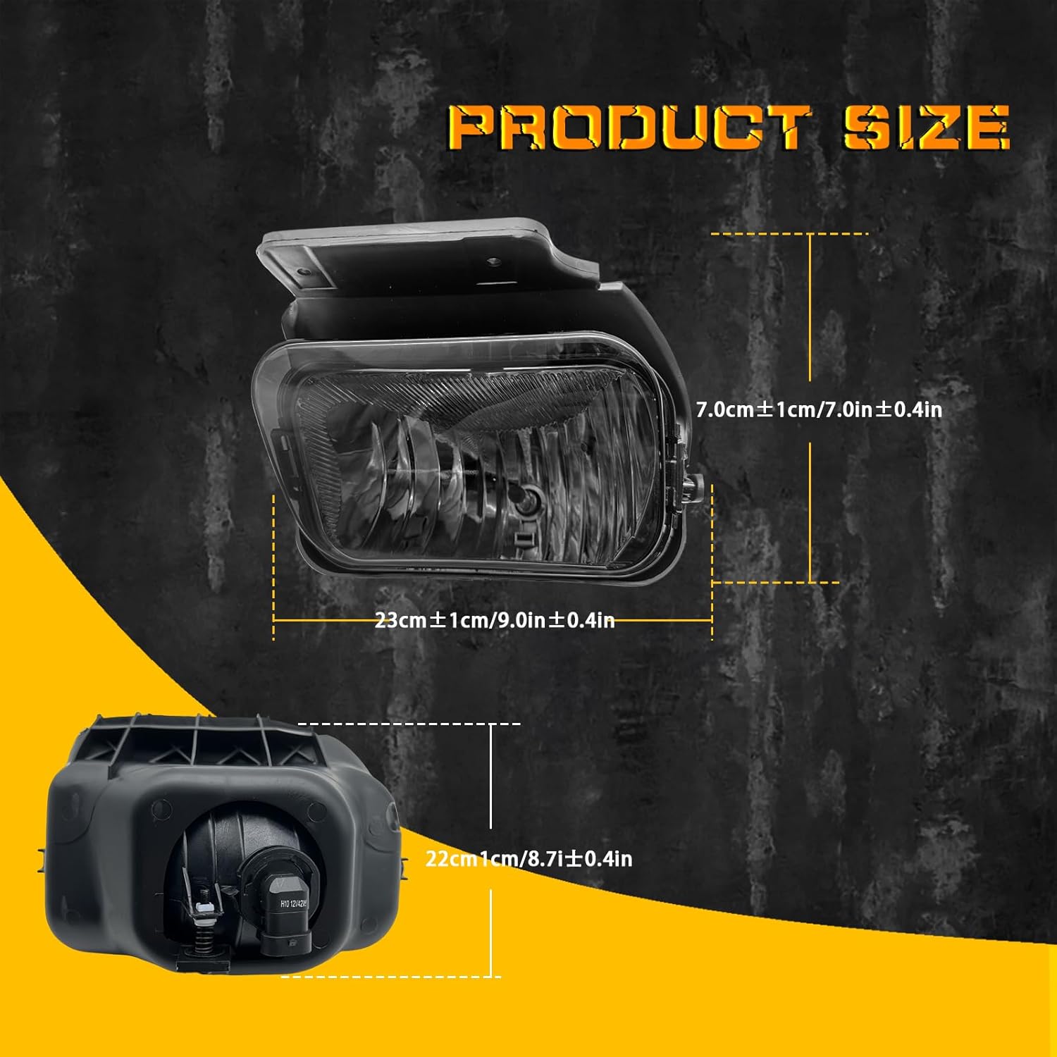 DOT Approved Halogen Fog Lights for 2002-2007 Chevy Silverado Avalanche Plug & Play-5