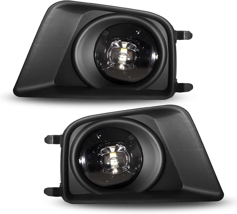 OKSIWA Led Fog Lights Fit for 2012-2015 Tacoma Front Bumper Driving Fog Lamps Clear Lens Left Driver and Right Passenger Side-1