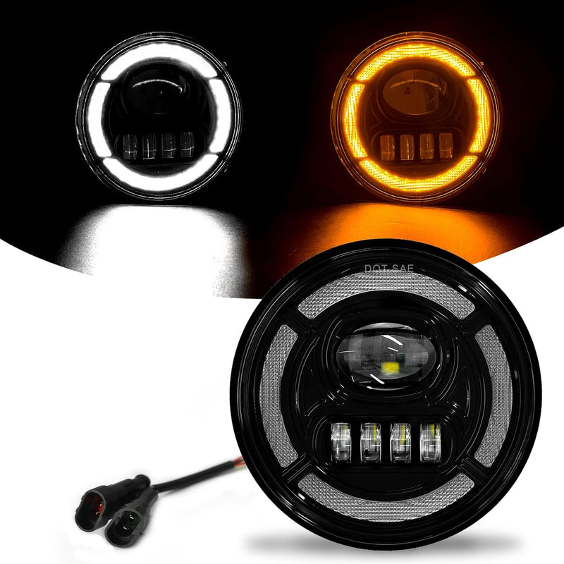 DOT approved LED Fog Lights with DRL & Turn Signal for 2006-2014 Ford F150 Plug & Play-1