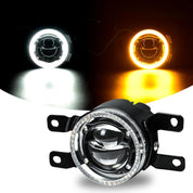 OKSIWA Laser Fog Lights with DRL Fit for Toyota 07-13 Camry,09-13 Corolla,10-11 Prius,06-12 RAV4,08-10 Highlander,12-16 Tacoma Upgrade and Modified 1 Pair Fog Lights Assembly, Front Bumper Driving Fog Lamps