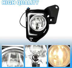 OKSIWA DRL Fog Lights Compatible with 2014 2015 2016 2017 2018 Toyota Hiace with DRL Turn Signals Fog Lamps Assemblies w/Switch and Wiring Harness-5