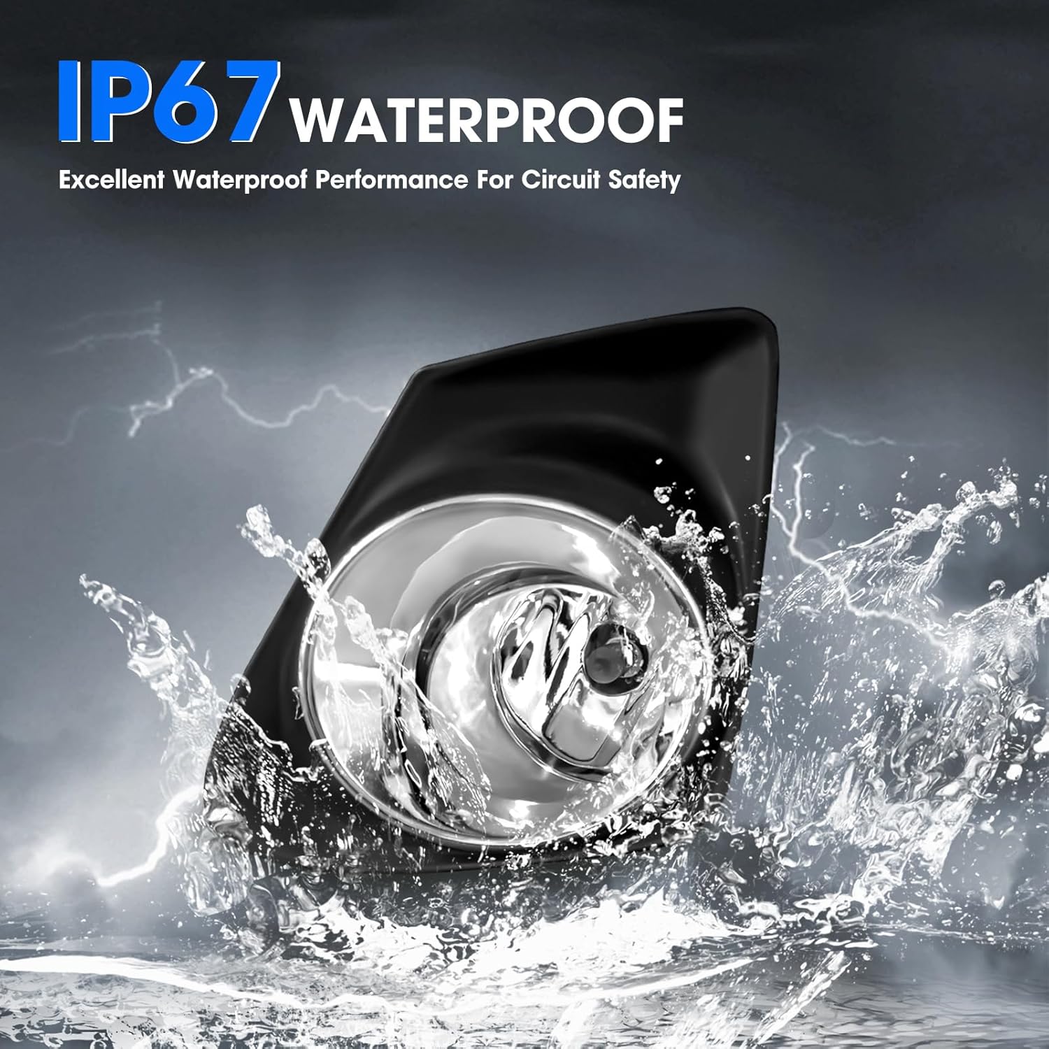 OKSIWA Fog Lights Compatible with 2011 2012 2013 Corolla,Bumper Driving Fog Lamp Assembly, Halogen Bulbs，OEM-Style Replacement,1 Pair