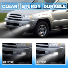 DOT approved LED Fog Lights with DRL & Turn Signal for 2003-2005 Toyota 4Runner Clear Lens Plug & Play-8