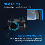 OKSIWA LED Fog Lights Assembly Fit for Chevy Tahoe, Suburban 2015-2020, Suburban 3500HD 2016-2019, GMC Yukon & Yukon XL 2015-2020, Front Driving Fog Lamps Kit, DOT Certified - 1 Pair