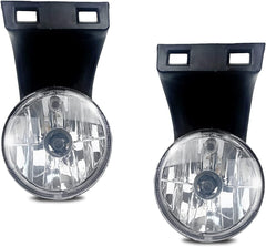 OKSIWA Fog lights Compatible with [1994-2002 Dodge RAM 1500 2500 3500] Pair Left+Right With 880 12V 27W Halogen Bulbs(Clear Lens)-2