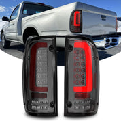 OKSIWA Full Led Tail Lights Compatible with Toyota Tacoma 1995-2000 Rear Light Assembly, Turn Signal,Brake Light,Reverse Light Smoked