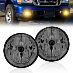 OKSIWA Fog Lights Compatible With 2007-2013 Ford Expedition / 2008-2011 Ford Ranger Front Bumper Driving Fog Lamp Kits Halogen Lights Smoked Lens-1