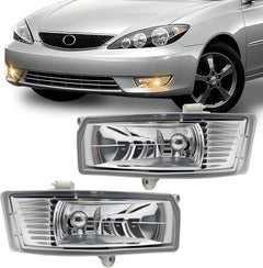 OKSIWA Fog Lights Compatible with 2005-2006 Toyota Camry Bumper Driving Fog Lamps Assemblies with Switch and Wiring Harness-1