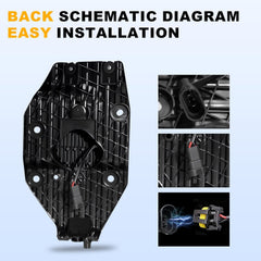 OKSIWA LED Fog Lights for 2011 2012 2013 2014 2015 2016 Ford F250 F350 F450 Super Duty Driving Lamps LED Assembly Set L&R Side-3