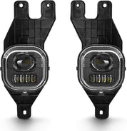 OKSIWA Led Fog Lights Compatible With 1999-2004 Ford F250 F350 Super Duty, 2001-2004 Excursion Front Driving Fog Lamps Assembly Clear Lens, DOT Certified - 1 Pair