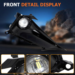 OKSIWA Led Fog Lights Compatible with 2019-2022 Corolla Hatchback Front Bumper Fog Lamp with DRL-4