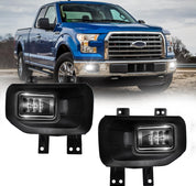 OKSIWA LED Fog Light-For 2015-2017 Ford F150,Replacement Fog Light Assembly, Driving Fog Lamps,Waterproof,Easy to Install