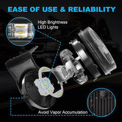 DOT Approved LED Fog Lights with DRL & Turn Signal for 2003-2006 GMC Sierra 1500 2500 3500 Plug & Play-6