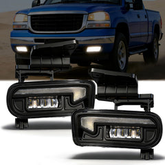 DOT Approved  LED Fog Light for 1999–2006 Chevy Silverado, Tahoe & Suburban, 1 Pair-1