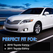 OKSIWA LED Fog lights Assembly For 2010-2011 Toyota Camry, Waterproof And Durable Fog Lights For Toyota Camry With Advanced Chip For Enhanced Visibility In All Weather (Left Driver and Right Passenger Side)