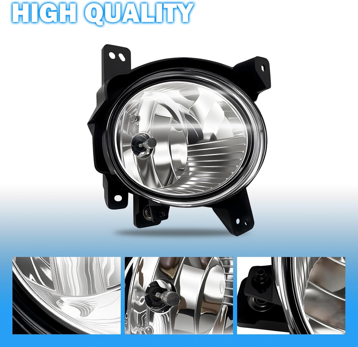 OKSIWA Fog Lights Assemblies Compatible With Fog Lights Compatible with 2010 2011 2012 Hyundai Santa Fe Front Bumper Fog Lamps Replacement with Wiring Harnes-3