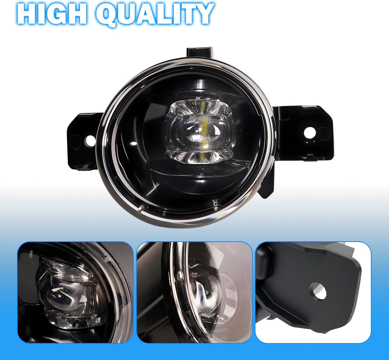 OKSIWA LED Fog Lights Compatible with 2015 2016 2017 2018 Nissan Murano Bumper Driving Fog Lamps Assemblies with Switch and Wiring Harness-4