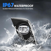 OKSIWA Fog Lights Assembly Compatible with 2014 2015 2016 Corolla/Altis CE ECO L LE, Bumper Driving Fog lamp Assembly Replacement (LED Fog Lights)