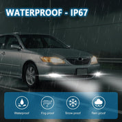 OKSIWA LED Fog Lights with DRL and Dynamic Turn Signal for Toyota Camry 2002-2004/ Corolla 2005-2008/ Solara 2002-2003, Fog Lamp Assembly Replacement with Start-up Animation, 1 Pair