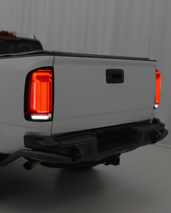 OKSIWA Full LED Tail Lights for Chevrolet Colorado 2015-2022 Rear Light Assembly, Running Lights,Turn Signals, Brake Lights, Reverse Lights, Driver & Passenger Side - Smoked-7