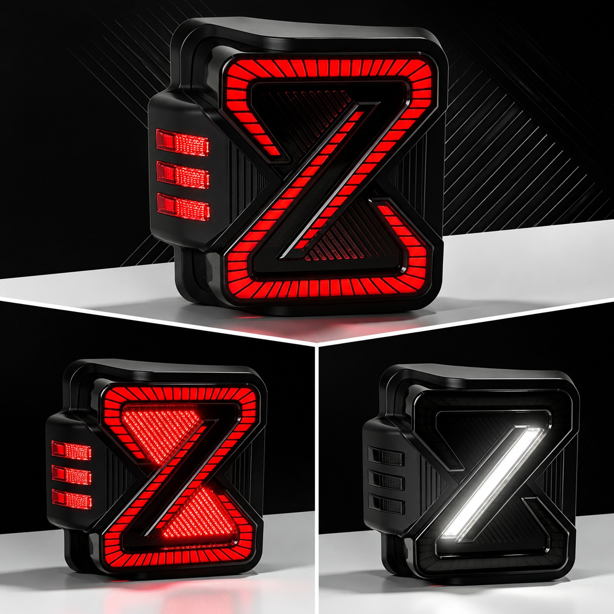 LED Tail Lights For 2007-2018 Jeep Wrangler JK JKU Sport/Sahara/Rubicon-8