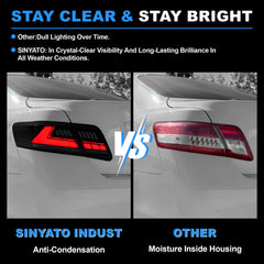 Animated Sequential LED Tail Lights for 2007-2011 Toyota Camry OEM Style Waterproof Plug & Play 1 Pair-5