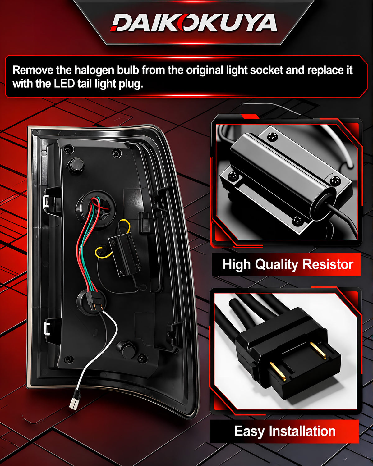 Sequential LED Tail Light for 2009-2018 Dodge Ram 1500 2500 3500 & 2019-2020 Ram 1500 Classic-4