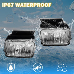 DOT Approved Halogen Fog Lights for 2002-2007 Chevy Silverado Avalanche Plug & Play-6