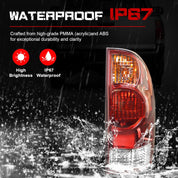 OKSIWA Tail Light Housing for 2005-2015 Toyota Tacoma,Passenger Side Rear Tail light Replacement - Right Tail Lamp