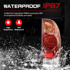 OKSIWA Tail Light Housing for 2005-2015 Toyota Tacoma,Passenger Side Rear Tail light Replacement - Right Tail Lamp-6