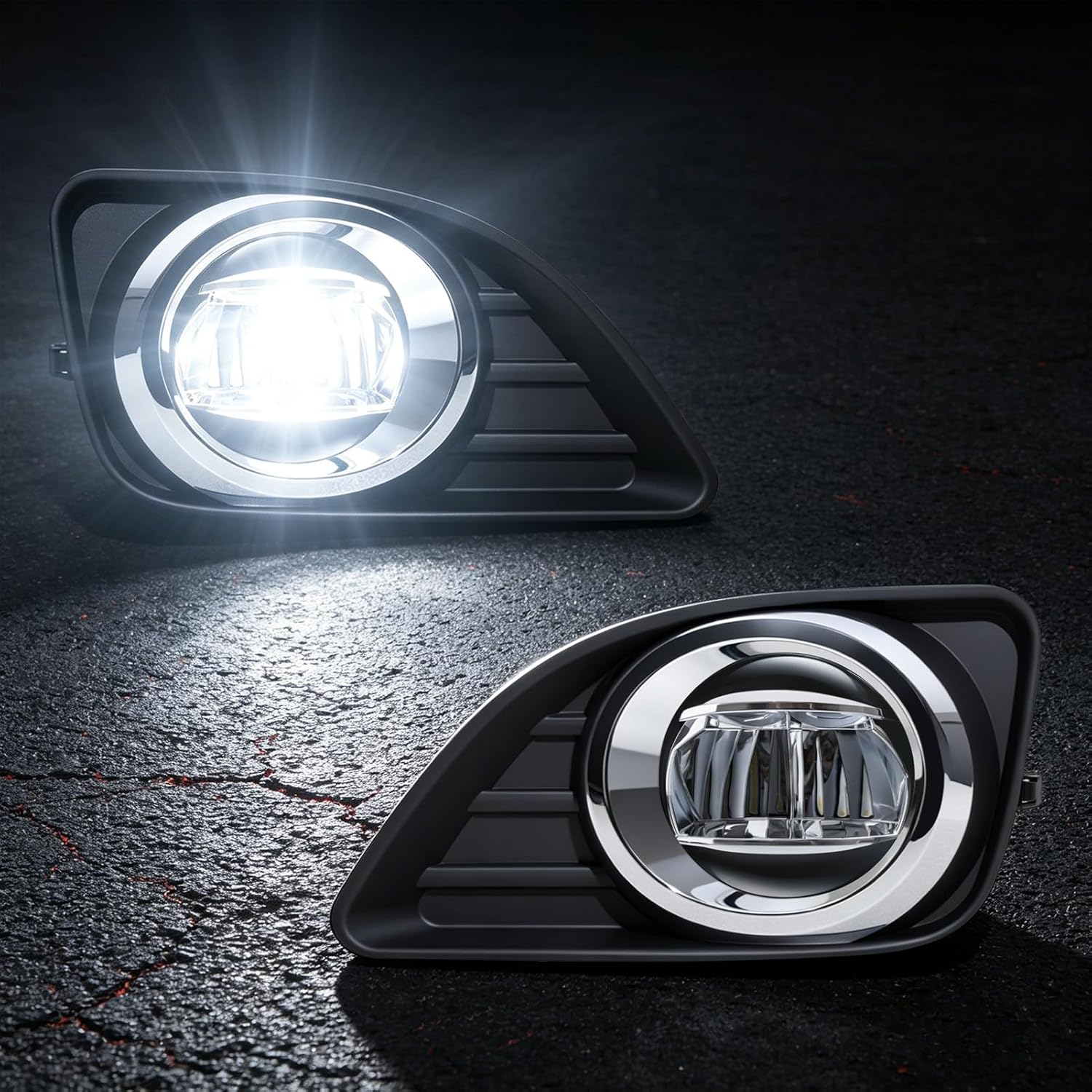 LED Fog Light Assembly for 2010–2011 Toyota Camry, Direct Replacement-6