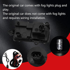 DOT Approved LED Fog Lights for 2019-2022 GMC Sierra Plug & Play-3