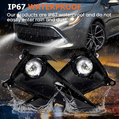 OKSIWA Led Fog Lights Compatible with 2019-2022 Corolla Hatchback Front Bumper Fog Lamp with DRL-6